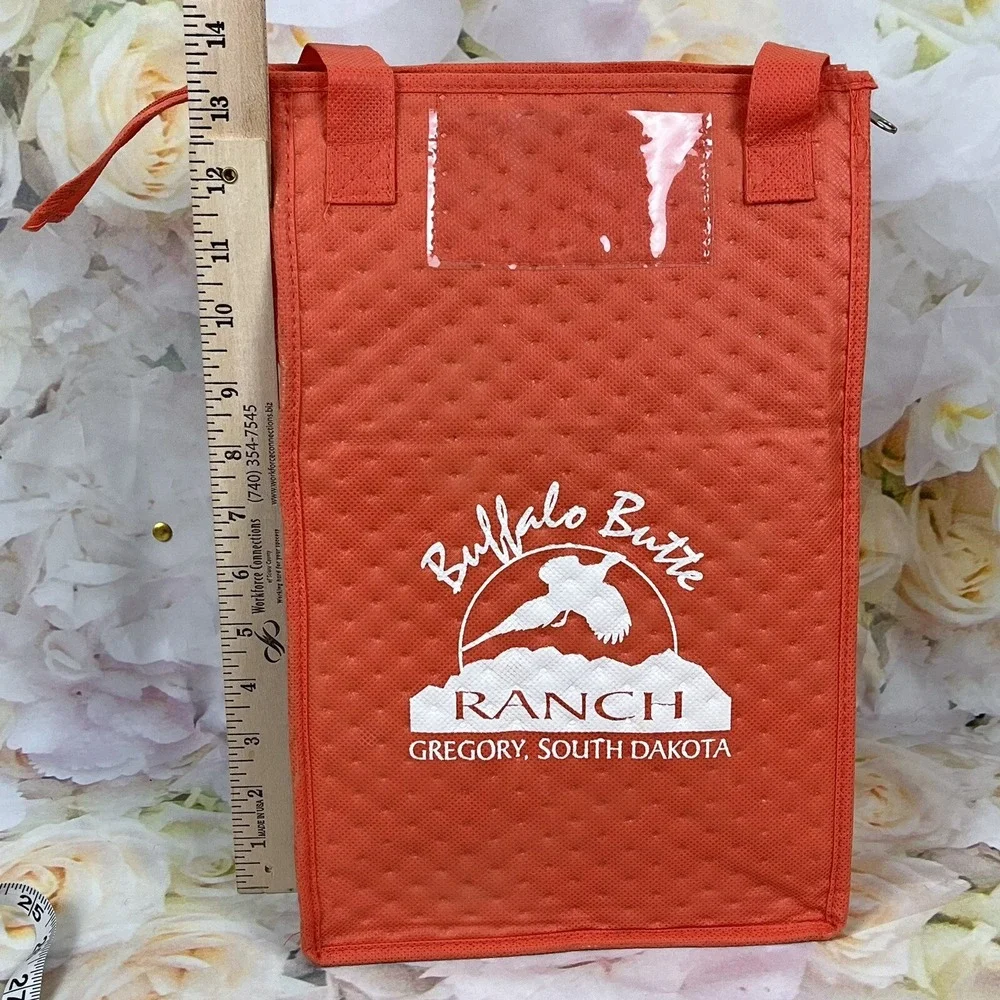Buffalo Butte Ranch Lunch Bag Insulated Packable Gregory South Dakota Gag Gift